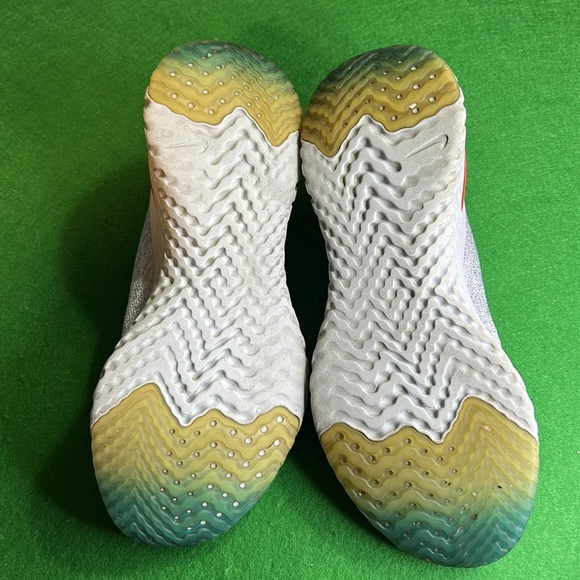 NIKE EPIC PHANTOM REAT FLY KNIT JDI INDIGO FOG RUNNING SHOE BLACK\PURPLE 6YOUTH - Picture 6 of 14